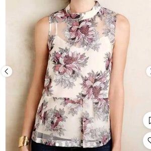 Moulinette Soeurs Anthropology peplum top